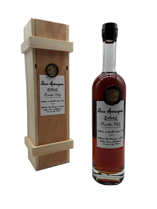 Armagnac Delord AOP Vieil Armagnac Récolte 1966 40% - Vins Rouges Harmonieux pour Chaque Occasion Armagnac Delord AOP Vieil Armagnac Récolte 1966 40% - Vins Rouges Harmonieux pour Chaque Occasion
