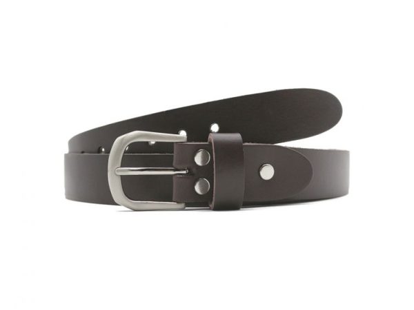 Ceinture la guêpe en cuir marron 1052 110 cm - Vins Rouges Harmonieux pour Chaque Occasion