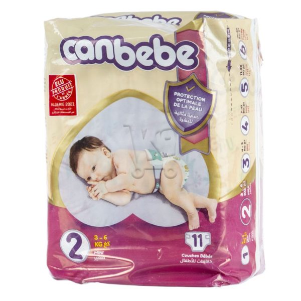 Canbebe Couches Bébé Taille 2 Mini (11 Pièces) - Vins Rouges Harmonieux pour Chaque Occasion