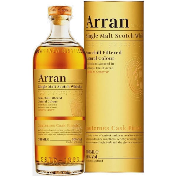 Arran Sauternes Cask Finish - Vins Rouges Harmonieux pour Chaque Occasion Arran Sauternes Cask Finish - Vins Rouges Harmonieux pour Chaque Occasion