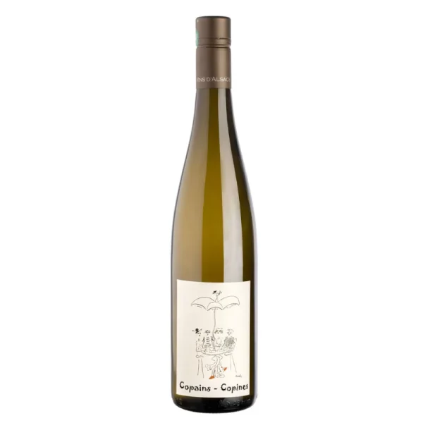 Alsace Gentil Domaine Mittnacht copains copines 2023 - Vins Rouges Harmonieux pour Chaque Occasion