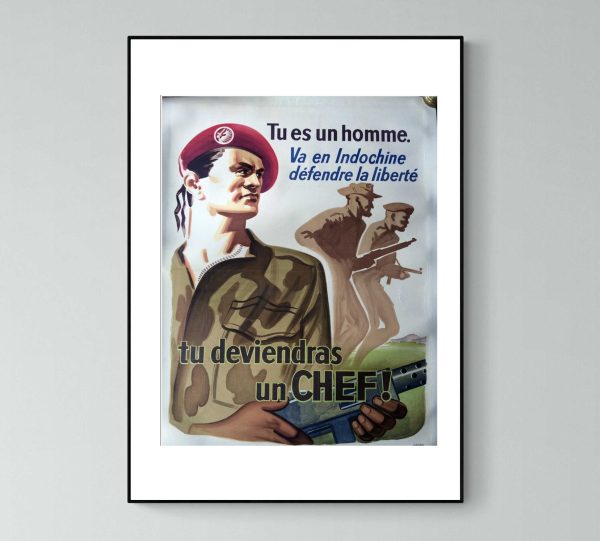 Affiche Tu es un homme Indochine Chef - Vins Rouges Harmonieux pour Chaque Occasion