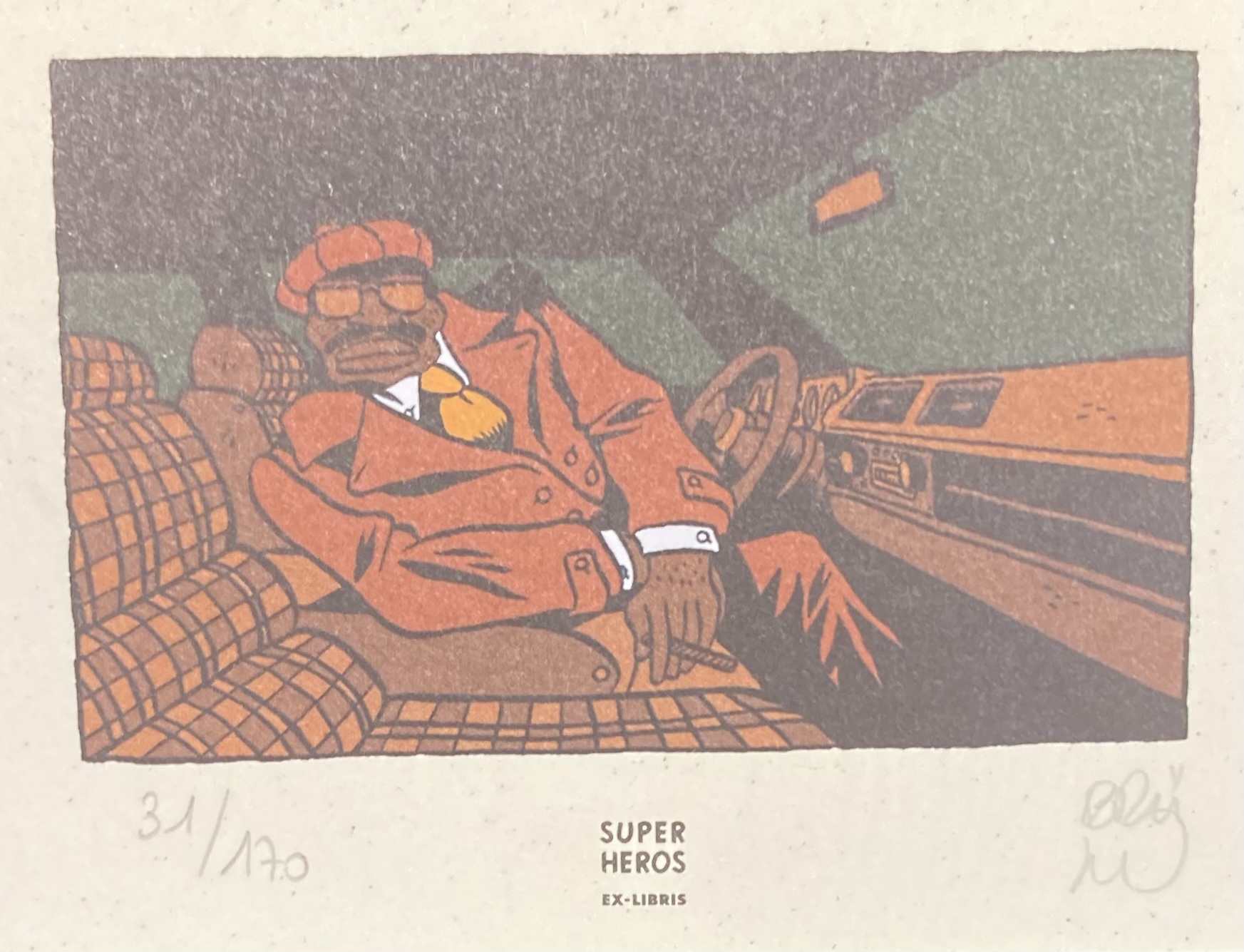 Brüno & Ammari – Inner city blues N° 3 « Yaphet Kotto » – ex libris (2005) - Vins Rouges Harmonieux pour Chaque Occasion Brüno & Ammari – Inner city blues N° 3 « Yaphet Kotto » – ex libris (2005) - Vins Rouges Harmonieux pour Chaque Occasion