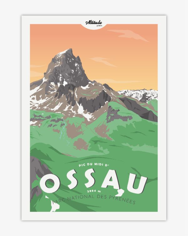 Carte postale Pic du Midi d&rsquo;Ossau - Vins Rouges Harmonieux pour Chaque Occasion