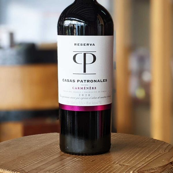 Carménère Reserva 2020 – Domaine Casas Patronales - Vins Rouges Harmonieux pour Chaque Occasion