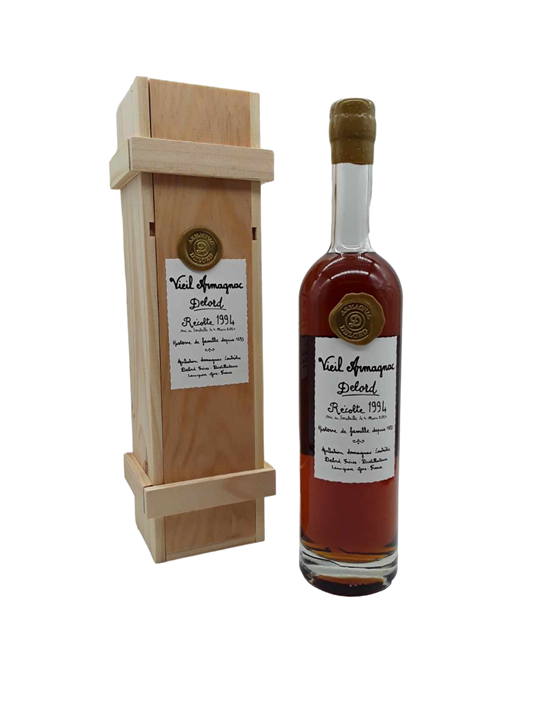Armagnac Delord AOP Bas-Armagnac Récolte 1994 40% - Vins Rouges Harmonieux pour Chaque Occasion Armagnac Delord AOP Bas-Armagnac Récolte 1994 40% - Vins Rouges Harmonieux pour Chaque Occasion