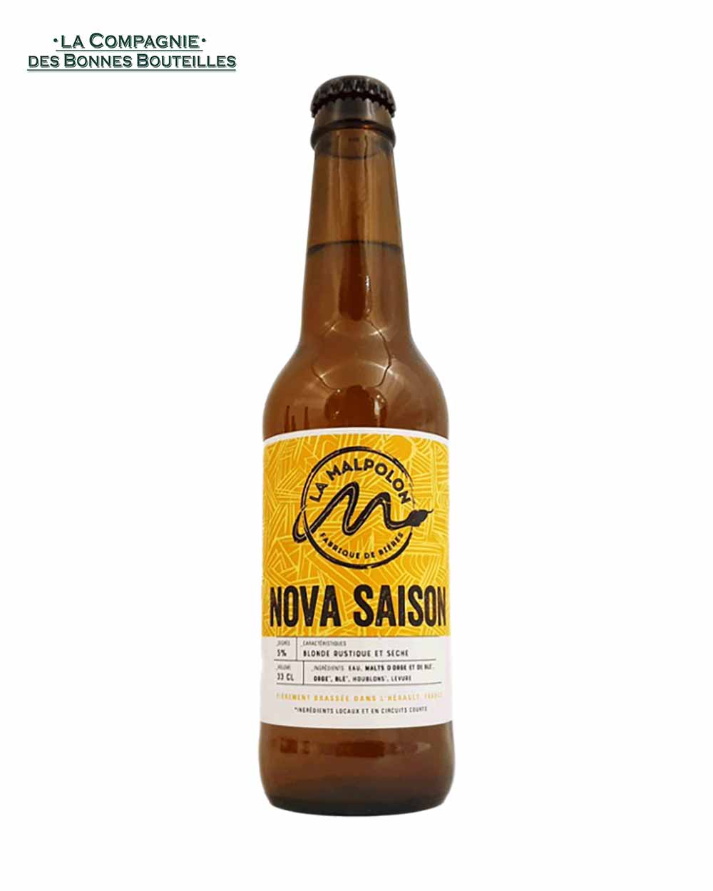 Bière Malpolon Nova saison VP 33cl - Vins Rouges Harmonieux pour Chaque Occasion Bière Malpolon Nova saison VP 33cl - Vins Rouges Harmonieux pour Chaque Occasion