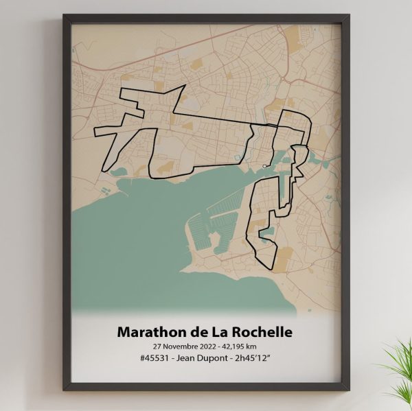 Affiche Marathon de La Rochelle - Vins Rouges Harmonieux pour Chaque Occasion