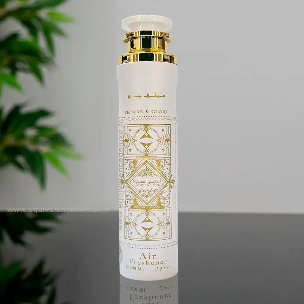 Bade’e Al Oud Honor & Glory – Désodorisant d’Intérieur 300 ml (Lattafa) - Vins Rouges Harmonieux pour Chaque Occasion Bade’e Al Oud Honor & Glory – Désodorisant d’Intérieur 300 ml (Lattafa) - Vins Rouges Harmonieux pour Chaque Occasion