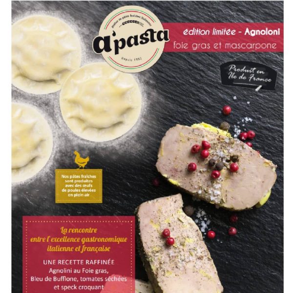 Agnoloni foie gras et mascarpone | 1Kg - Vins Rouges Harmonieux pour Chaque Occasion