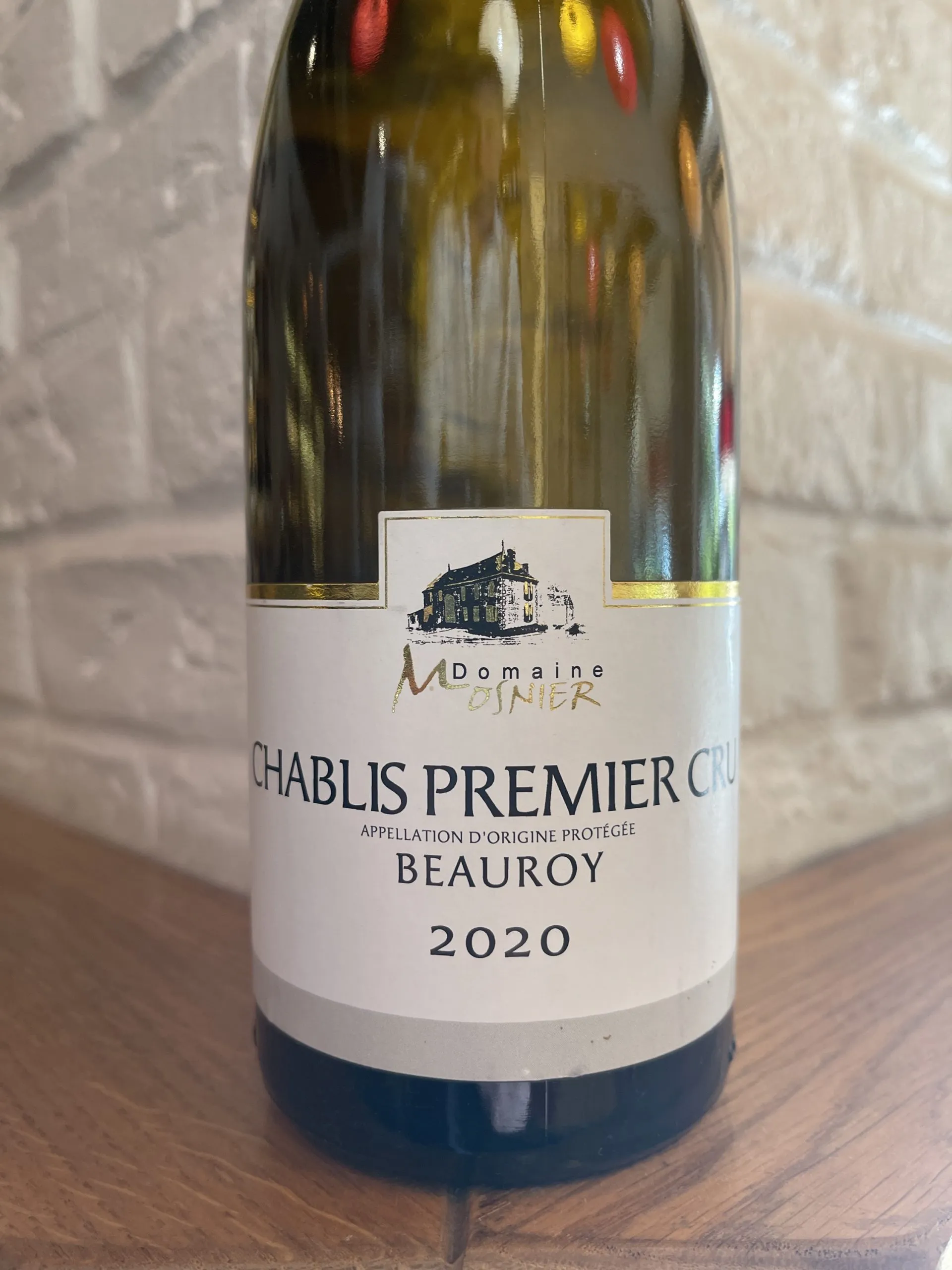 Chablis 1er Cru Beauroy 2020 Domaine Mosnier - Vins Rouges Harmonieux pour Chaque Occasion Chablis 1er Cru Beauroy 2020 Domaine Mosnier - Vins Rouges Harmonieux pour Chaque Occasion