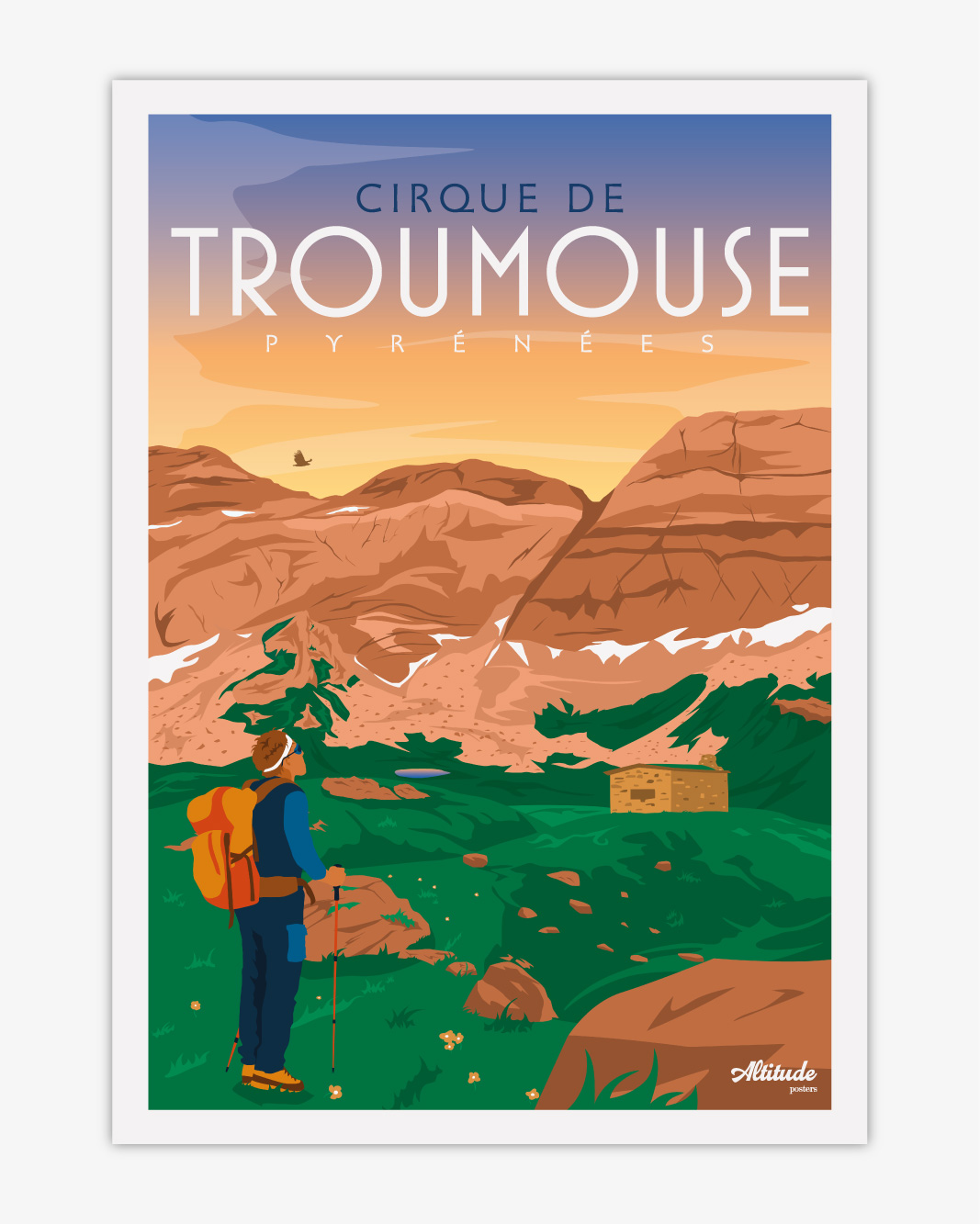 Carte postale Cirque de Troumouse - Vins Rouges Harmonieux pour Chaque Occasion Carte postale Cirque de Troumouse - Vins Rouges Harmonieux pour Chaque Occasion
