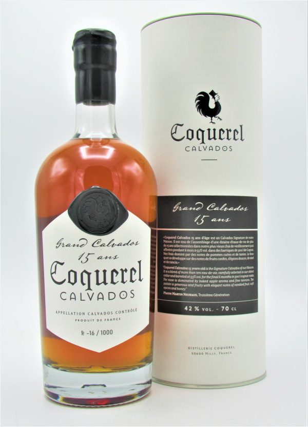 AOC Calvados Domaine du Coquerel 15 Ans - Vins Rouges Harmonieux pour Chaque Occasion