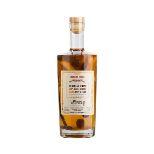 Banane-Cacao 28.5° – L&rsquo;Arôm&rsquo;Arrangé – 35cl & 70cl - Vins Rouges Harmonieux pour Chaque Occasion