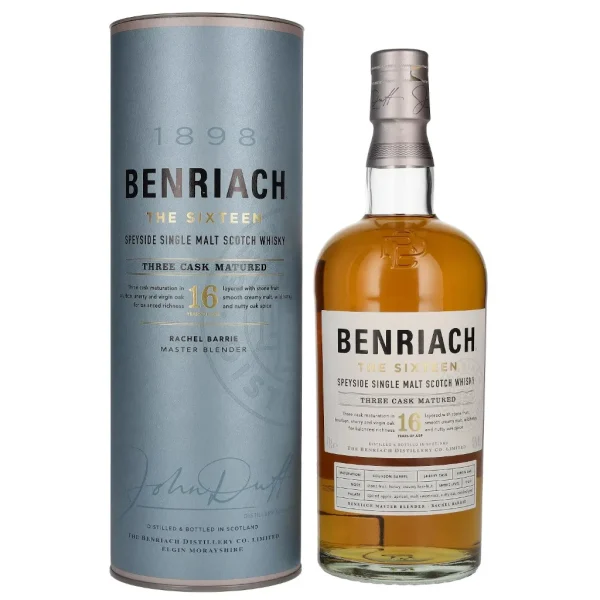 Benriach The Sixteen – 16 ans – Three Cask - Vins Rouges Harmonieux pour Chaque Occasion