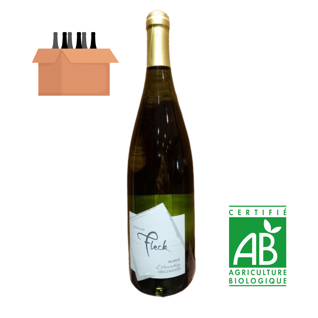 Carton de 6 bouteilles Edelzwicker BIO 2022 « L’Assemblage » - Vins Rouges Harmonieux pour Chaque Occasion Carton de 6 bouteilles Edelzwicker BIO 2022 « L’Assemblage » - Vins Rouges Harmonieux pour Chaque Occasion