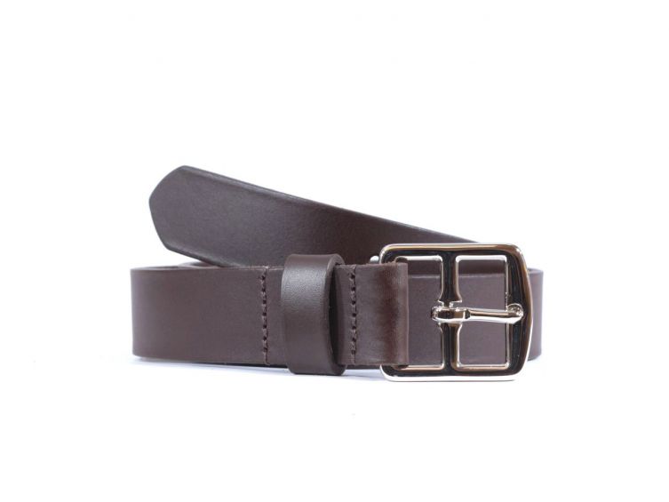 Ceinture cuir marron foncé boucle laiton massif chromé 4057 120 cm - Vins Rouges Harmonieux pour Chaque Occasion Ceinture cuir marron foncé boucle laiton massif chromé 4057 120 cm - Vins Rouges Harmonieux pour Chaque Occasion