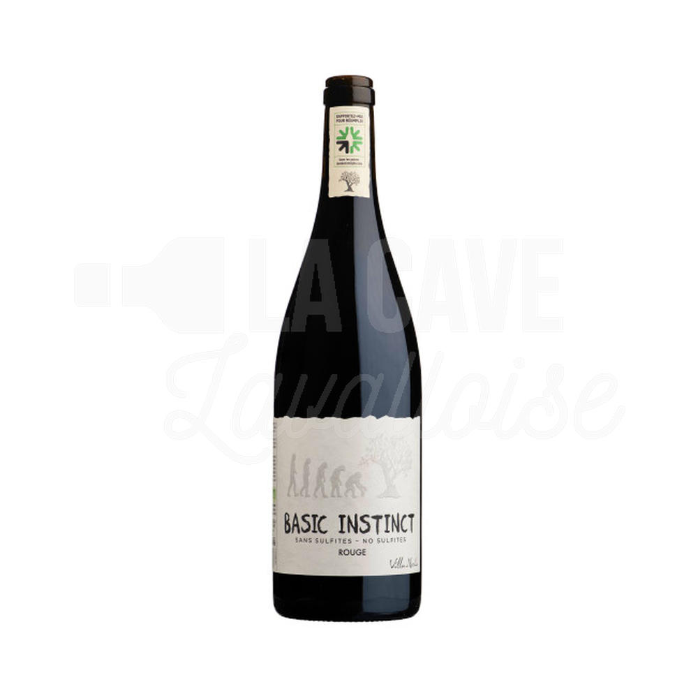 Basic Instinct Rouge – Vin Nature sans sulfites – Domaine Villa Noria – 75cl - Vins Rouges Harmonieux pour Chaque Occasion Basic Instinct Rouge – Vin Nature sans sulfites – Domaine Villa Noria – 75cl - Vins Rouges Harmonieux pour Chaque Occasion