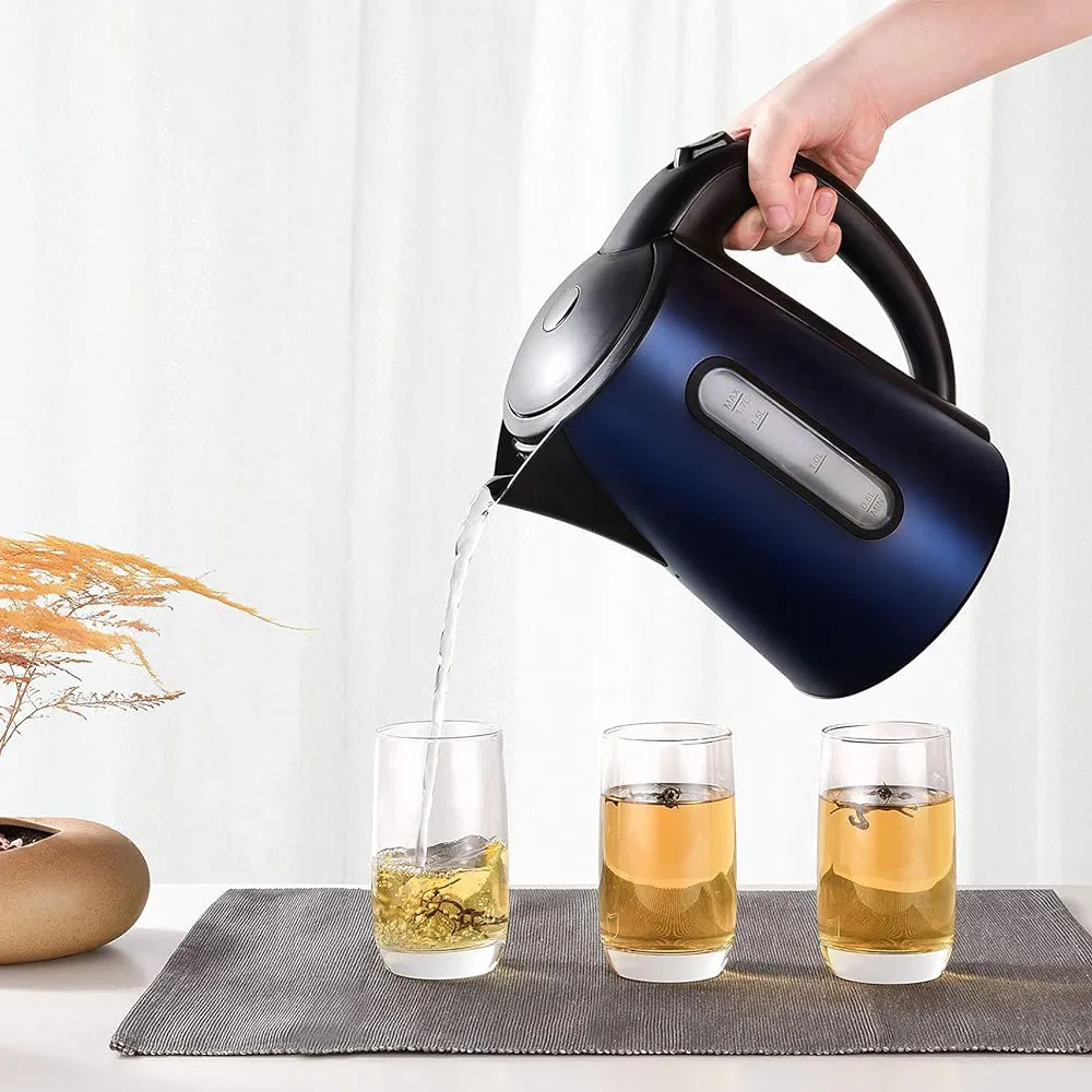 Bouilloire sans fil Cool-Touch, 2000, 1,7 litres, bleu foncé métallisé – Kalorik TKG JK 1200 BU - Vins Rouges Harmonieux pour Chaque Occasion Bouilloire sans fil Cool-Touch, 2000, 1,7 litres, bleu foncé métallisé – Kalorik TKG JK 1200 BU - Vins Rouges Harmonieux pour Chaque Occasion