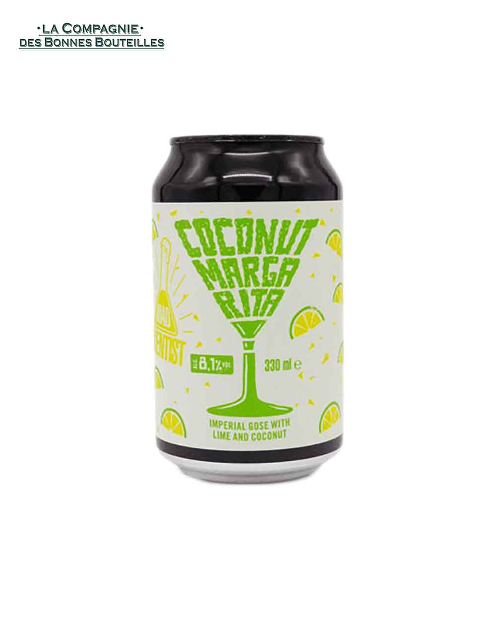 Bière Mad Scientist - Coconut Margarita -Gose- can 33 cl - Vins Rouges Harmonieux pour Chaque Occasion Bière Mad Scientist - Coconut Margarita -Gose- can 33 cl - Vins Rouges Harmonieux pour Chaque Occasion