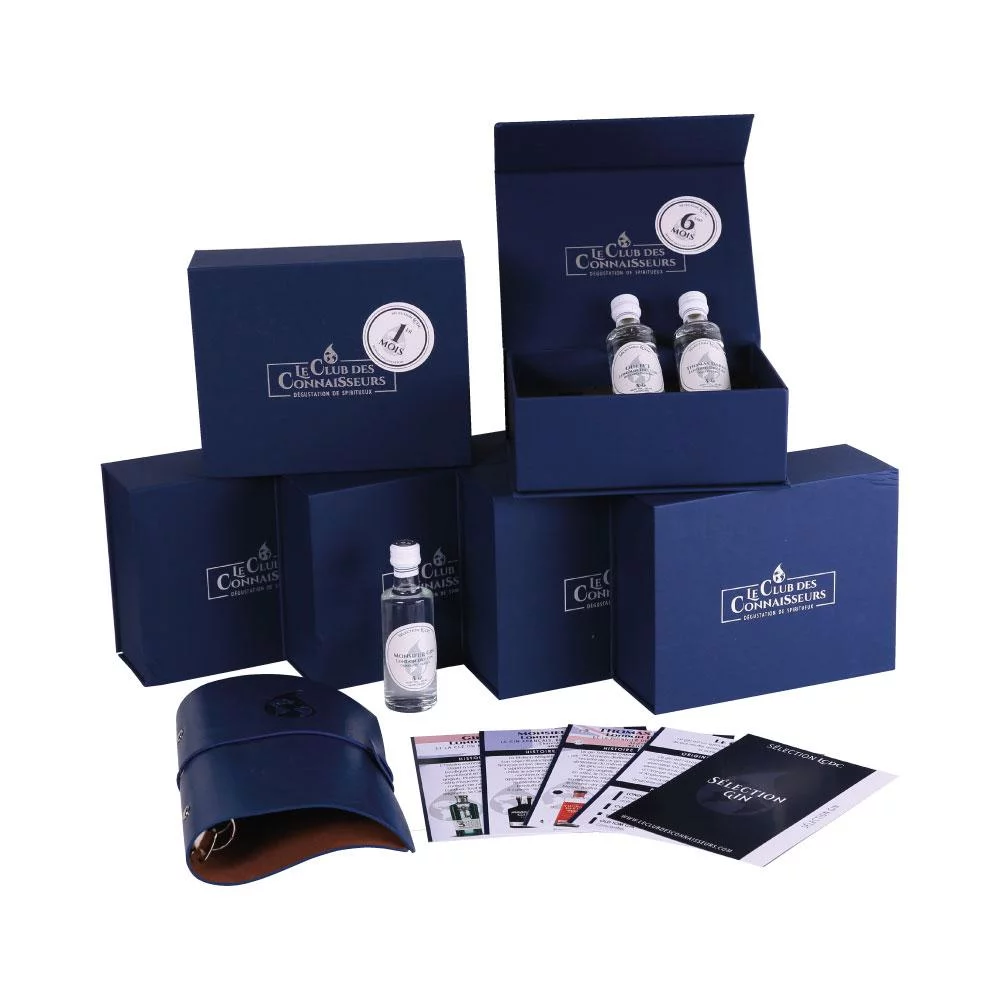 Box dégustation abonnement 3 Gins 6 mois - Vins Rouges Harmonieux pour Chaque Occasion Box dégustation abonnement 3 Gins 6 mois - Vins Rouges Harmonieux pour Chaque Occasion