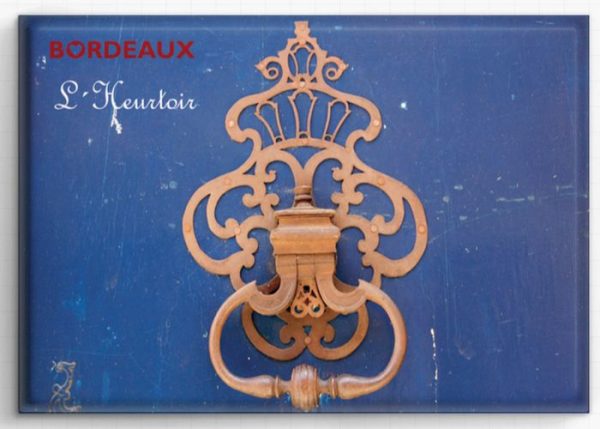 Bordeaux aimant/magnet BORDEAUX – L´Heurtoir - Vins Rouges Harmonieux pour Chaque Occasion