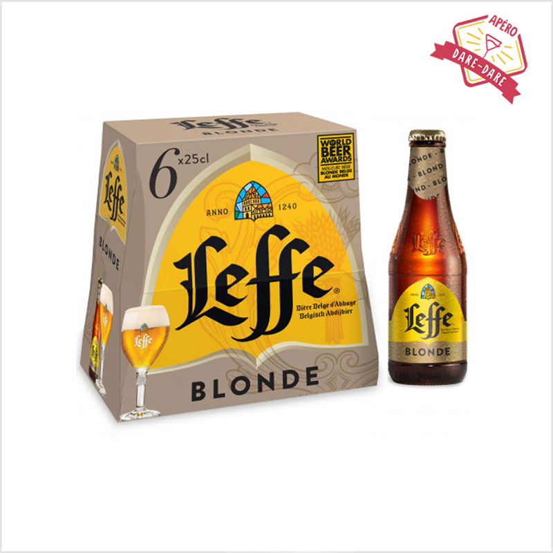 Bière blonde Leffe pack 6 – 25cl - Vins Rouges Harmonieux pour Chaque Occasion Bière blonde Leffe pack 6 – 25cl - Vins Rouges Harmonieux pour Chaque Occasion
