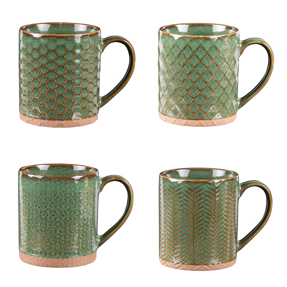 Bastide Coffret Jaspe vert 4 mugs 35cl - Vins Rouges Harmonieux pour Chaque Occasion Bastide Coffret Jaspe vert 4 mugs 35cl - Vins Rouges Harmonieux pour Chaque Occasion