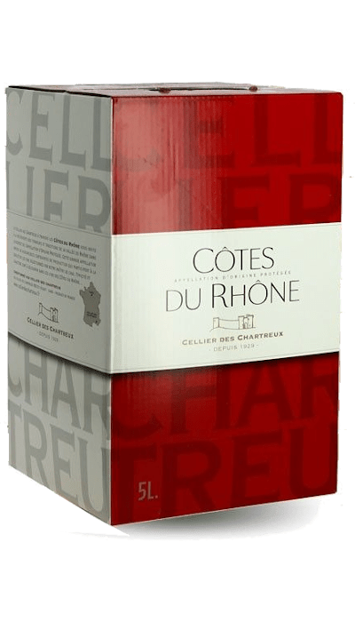 BIB Côtes du Rhône – Cellier des Chartreux – Rouge 10l - Vins Rouges Harmonieux pour Chaque Occasion BIB Côtes du Rhône – Cellier des Chartreux – Rouge 10l - Vins Rouges Harmonieux pour Chaque Occasion