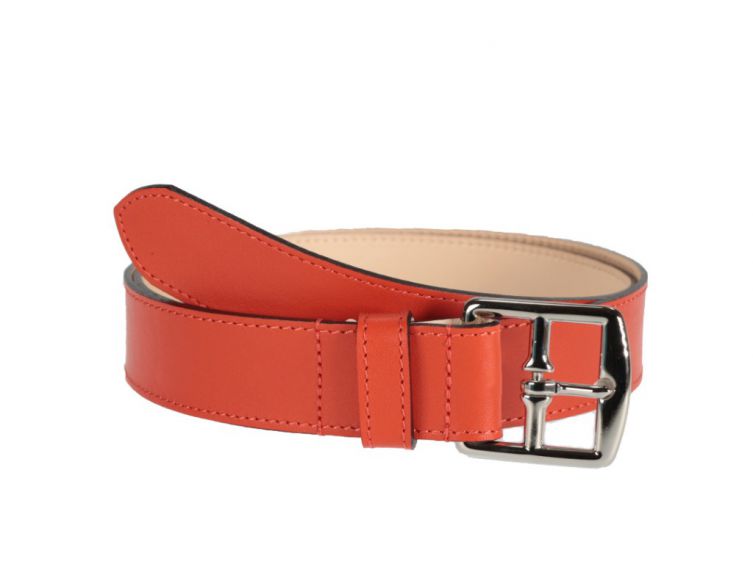 Ceinture femme en cuir doublé orange 5035 120 cm - Vins Rouges Harmonieux pour Chaque Occasion Ceinture femme en cuir doublé orange 5035 120 cm - Vins Rouges Harmonieux pour Chaque Occasion