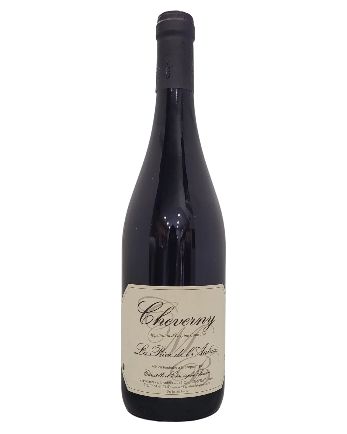 Badin – Cheverny Rouge 2023 – La pièce de l’Aubras - Vins Rouges Harmonieux pour Chaque Occasion Badin – Cheverny Rouge 2023 – La pièce de l’Aubras - Vins Rouges Harmonieux pour Chaque Occasion