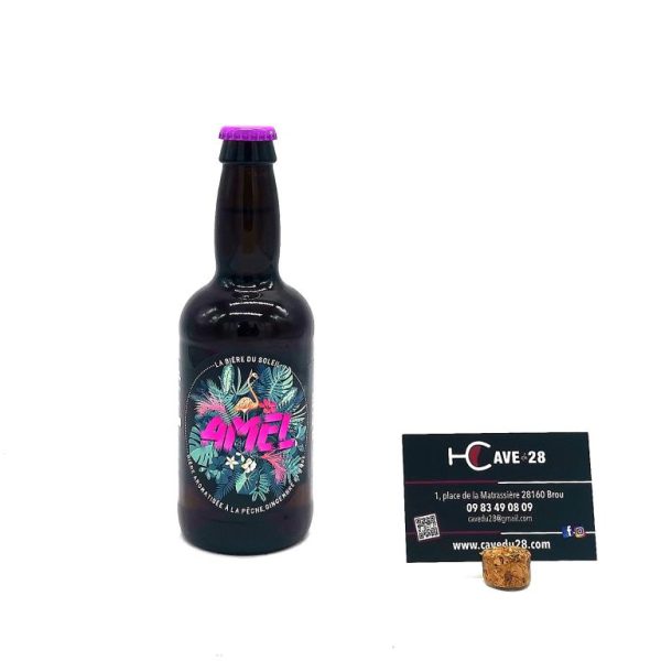 AMEL – Blonde – 33cl – Bière Française - Vins Rouges Harmonieux pour Chaque Occasion