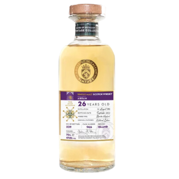 ARRAN SINGLE MALT 26 ANS - Vins Rouges Harmonieux pour Chaque Occasion