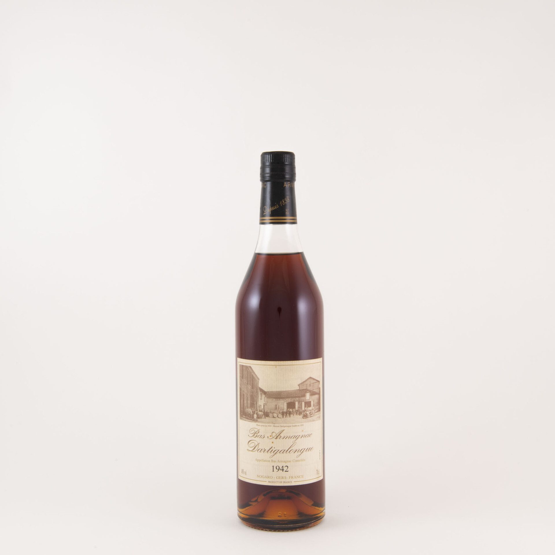 Armagnac Dartigalongue 1942 - Vins Rouges Harmonieux pour Chaque Occasion Armagnac Dartigalongue 1942 - Vins Rouges Harmonieux pour Chaque Occasion