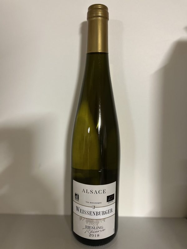 AOC Riesling BIO 2018 Wessenburger Réserve 12.5% 75cl - Vins Rouges Harmonieux pour Chaque Occasion