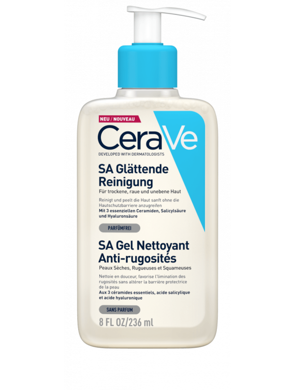 Cerave SA Gel Nettoyant Anti-Rugosités 236 ml - Vins Rouges Harmonieux pour Chaque Occasion