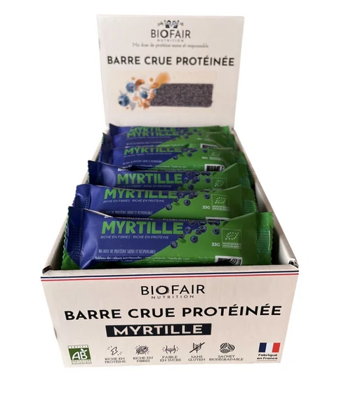 BARRE PROTEINE MYRTILLE 33GR BIO - Vins Rouges Harmonieux pour Chaque Occasion BARRE PROTEINE MYRTILLE 33GR BIO - Vins Rouges Harmonieux pour Chaque Occasion