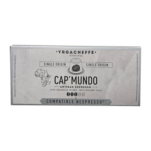 Cap’Mundo capsules Yrgacheffe x50 290g - Vins Rouges Harmonieux pour Chaque Occasion