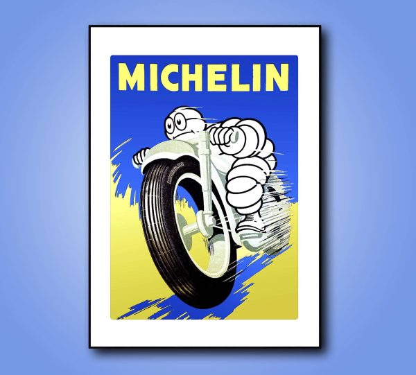 Affiche Michelin - Vins Rouges Harmonieux pour Chaque Occasion