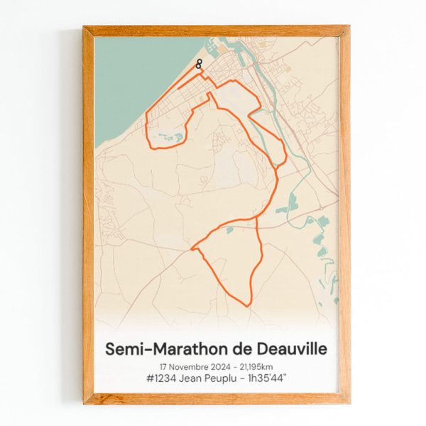 Affiche Semi-Marathon de Deauville - Vins Rouges Harmonieux pour Chaque Occasion